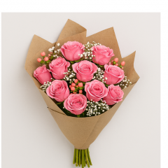 Hot Pink Gotcha Roses 50-60 cm