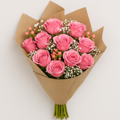 M-Day Bouq Pink Essentials 14 Stems Bunch