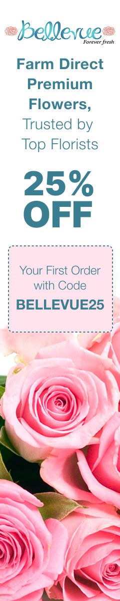 Vertical Flower Banner